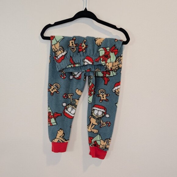 ❤️ 2 for 10 ❤️ Garfield Christmas Fleece Pyjama Pants - Picture 2 of 4